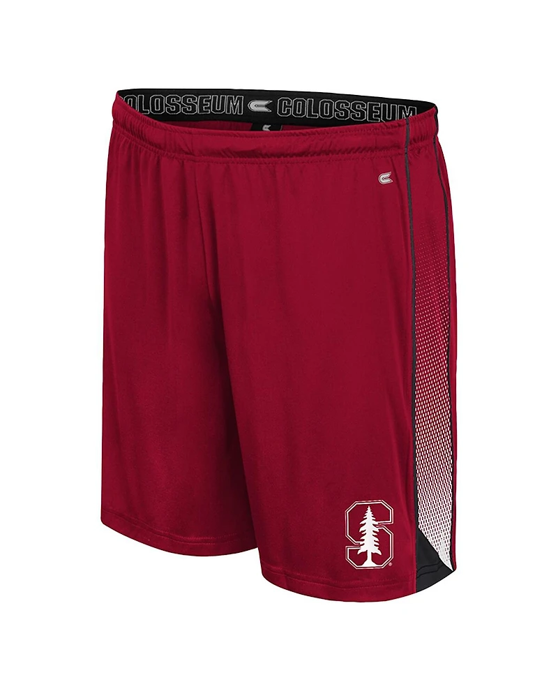 Colosseum Men's Cardinal Stanford Online Shorts