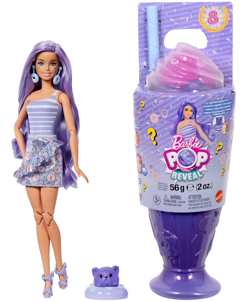 Barbie Pop Reveal Treat Series Doll and Accessories Set