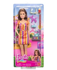 Barbie Day At the Fair Fashion Doll with 6 Festival-Themed Accessories