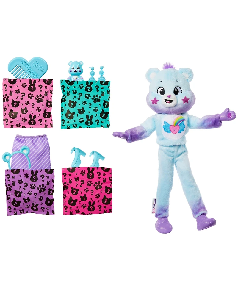 Barbie Cutie Reveal Care Bears Doll and Accessories