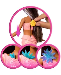 Barbie Flower Magic Mermaid Toy Doll with Surprise Blooming Flowers Feature and Headband Accessory