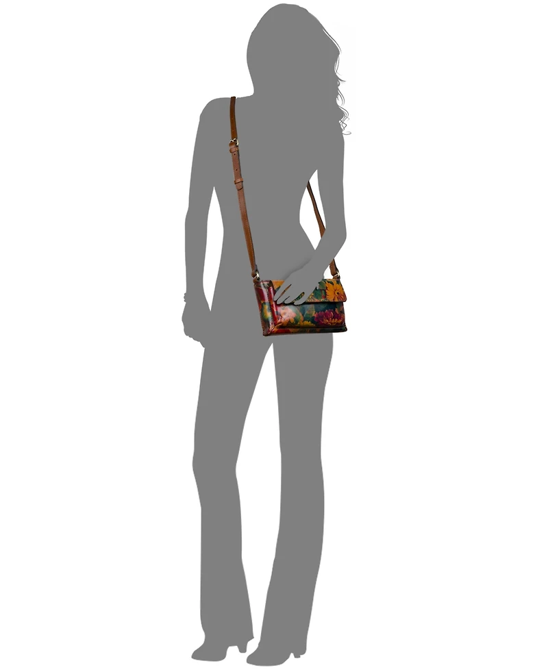 Patricia Nash Dovera Mini Leather Crossbody