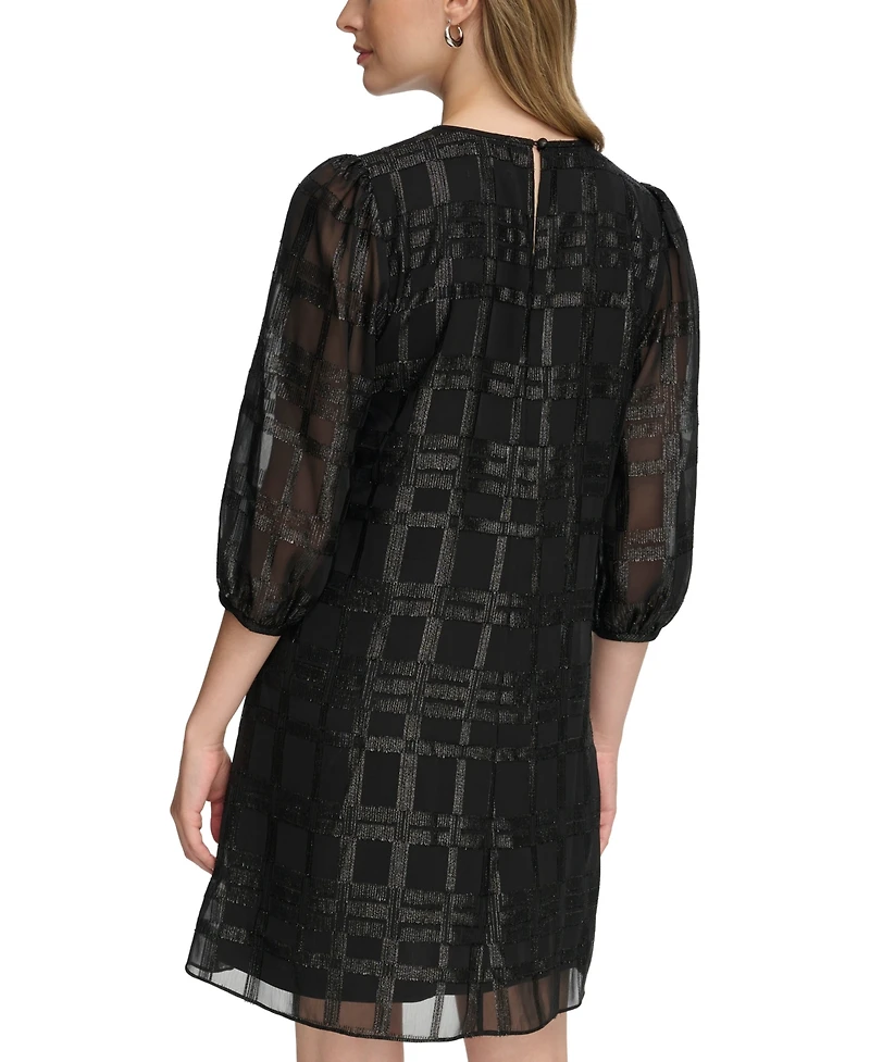 Calvin Klein Women's Crew Neck Shift Dress