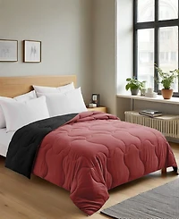 Unikome Lightweight Reversible Quilted Down Alternative Comforter, Full/Queen