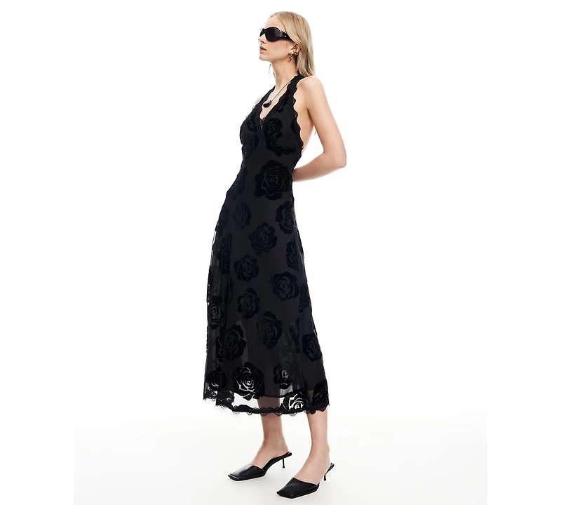 Lioness Women's Stars Align Halter Neck Midi Dress