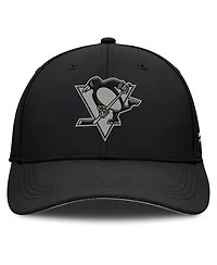 Fanatics Men's Black Pittsburgh Penguins Homage Adjustable Hat