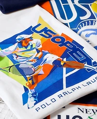 Polo Ralph Lauren Men's Short Sleeve Us Open Tennis Classic Fit Jersey T-Shirt