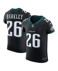 Nike Men's Saquon Barkley Black Philadelphia Eagles Alternate Vapor F.u.s.e. Elite Jersey