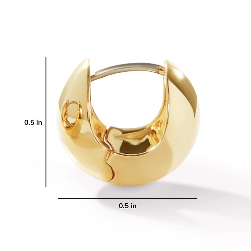 Ana Luisa Sphere Hoop Earrings - Mini Abby