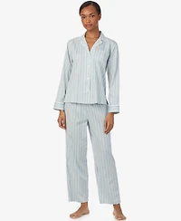 Lauren Ralph Petite Long Sleeve Pajama Set