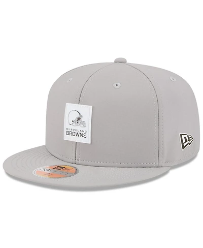 New Era Men's Gray Cleveland Browns 2025 Sideline 59FIFTY Fitted Hat