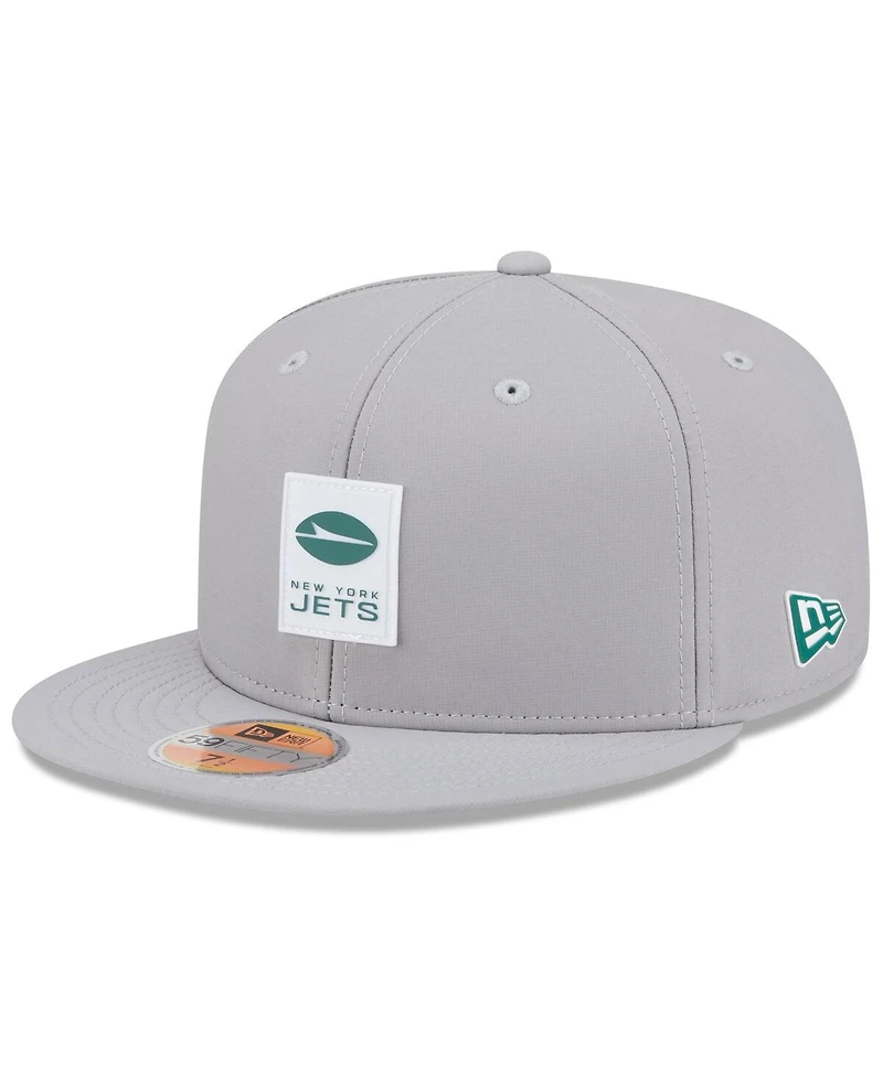 New Era Men's York Jets 2025 Sideline 59FIFTY Fitted Hat