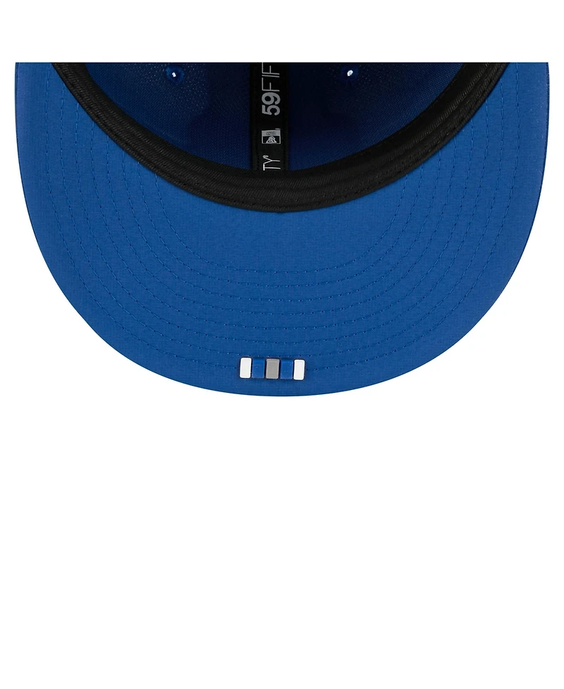 New Era Men's Royal Indianapolis Colts 2025 Sideline 59FIFTY Fitted Hat