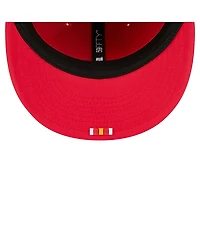 New Era Men's Red Kansas City Chiefs 2025 Sideline 59FIFTY Fitted Hat