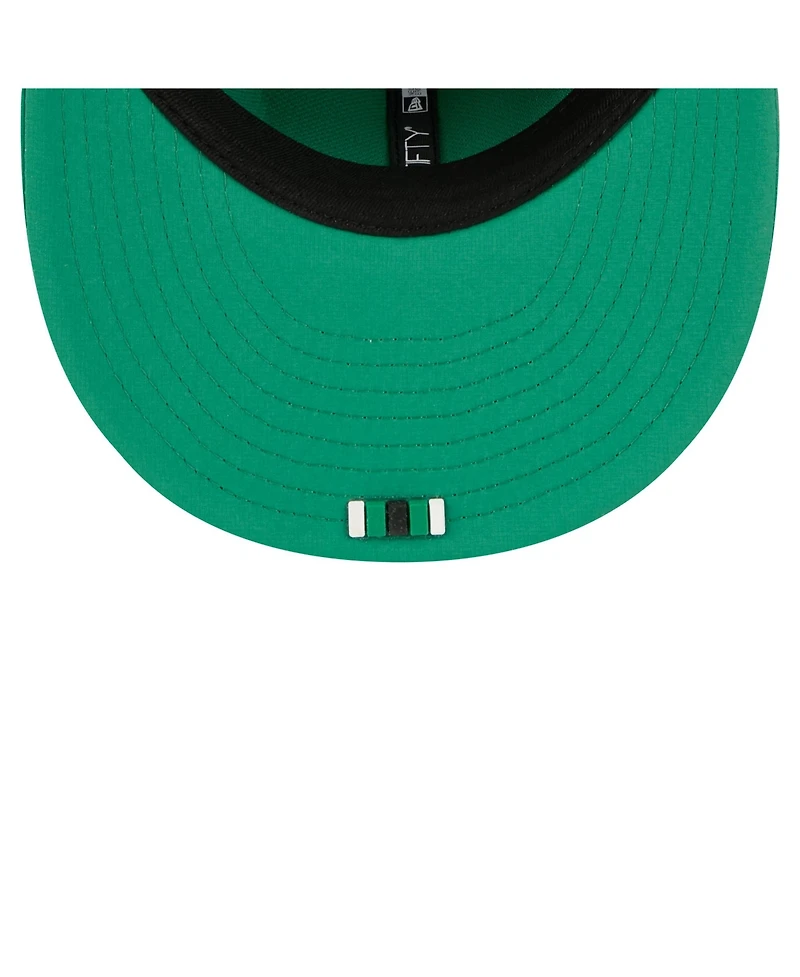 New Era Men's Kelly Green Philadelphia Eagles 2025 Sideline Throwback 59FIFTY Fitted Hat