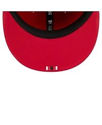 New Era Men's Scarlet San Francisco 49ers 2025 Sideline 59FIFTY Fitted Hat