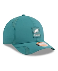 New Era Big Boys and Girls Midnight Green Philadelphia Eagles 2025 Sideline M-crown 9FORTY Adjustable Hat