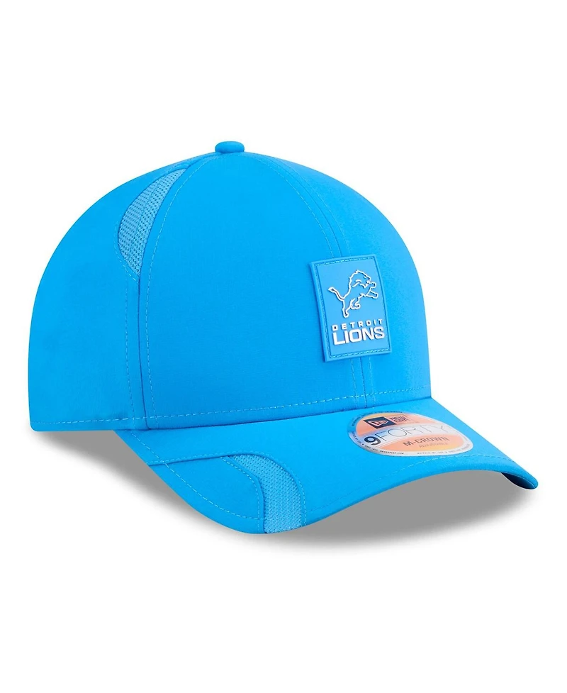 New Era Men's Detroit Lions 2025 Sideline M-Crown 9FORTY Adjustable Hat