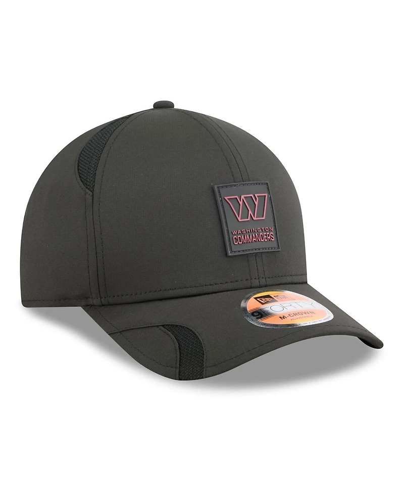 New Era Men's Washington Commanders 2025 Sideline M-crown 9FORTY Adjustable Hat