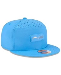 New Era Men's Powder Blue Los Angeles Chargers 2025 Sideline Split Panel 9FIFTY Snapback Hat