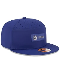 New Era Men's Blue Nfl 2025 Sideline Split Panel 9FIFTY Snapback Hat