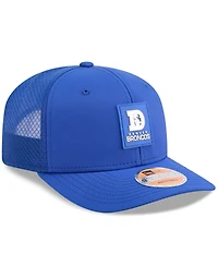 New Era Men's Royal Denver Broncos 2025 Sideline Throwback 9SEVENTY Trucker Adjustable Hat