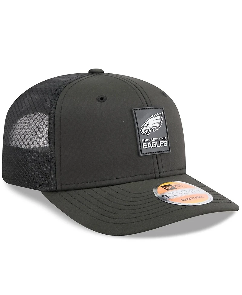 New Era Men's Philadelphia Eagles 2025 Sideline 9SEVENTY Trucker Adjustable Hat