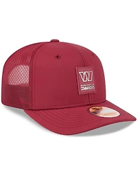 New Era Men's Burgundy Washington Commanders 2025 Sideline 9SEVENTY Trucker Adjustable Hat