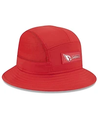 New Era Men's Cardinal Arizona Cardinals 2025 Sideline Bucket Hat