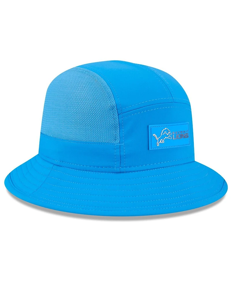 New Era Men's Blue Detroit Lions 2025 Sideline Bucket Hat