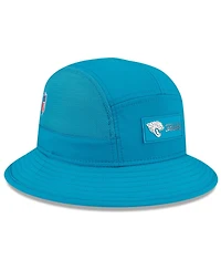 New Era Men's Teal Jacksonville Jaguars 2025 Sideline Bucket Hat