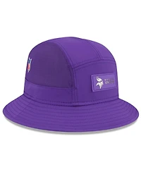 New Era Men's Purple Minnesota Vikings 2025 Sideline Bucket Hat