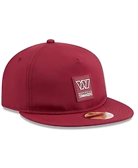 New Era Men's Burgundy Washington Commanders 2025 Sideline Retro Crown 59FIFTY Fitted Hat