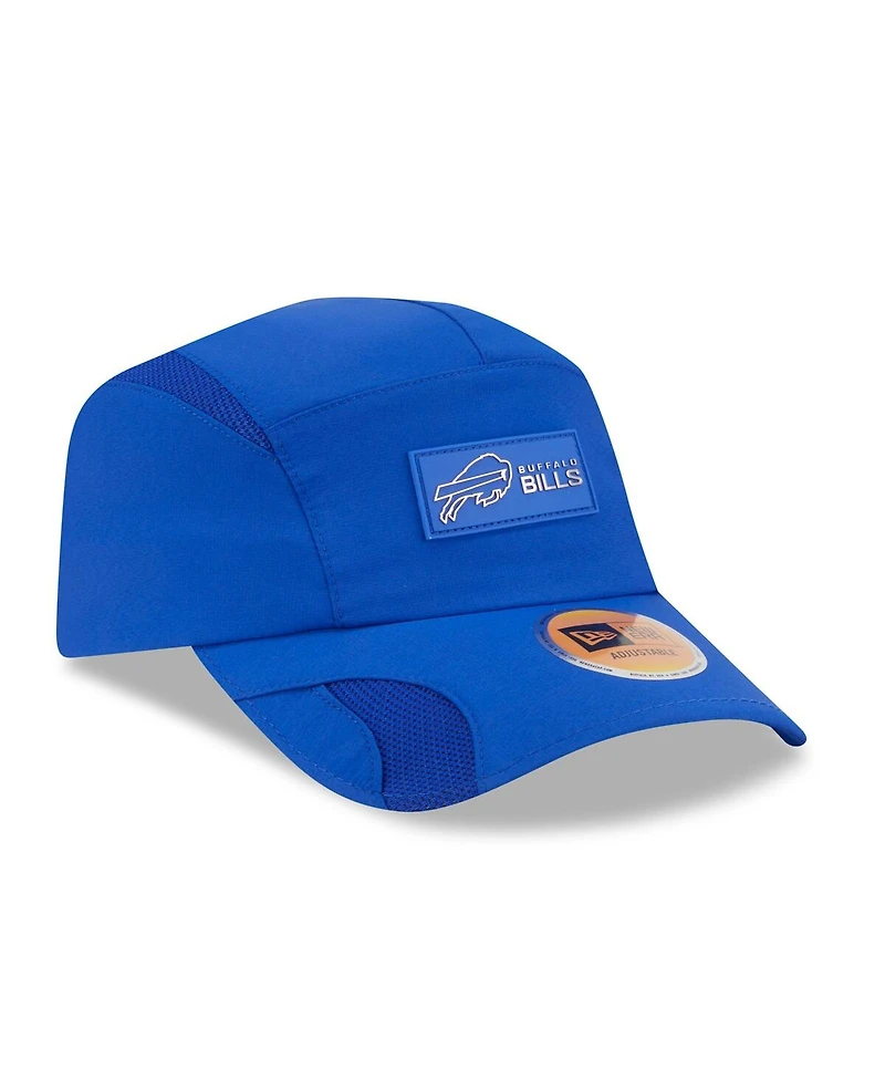 New Era Men's Royal Buffalo Bills 2025 Sideline Runner Adjustable Hat