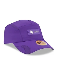 New Era Men's Purple Minnesota Vikings 2025 Sideline Runner Adjustable Hat