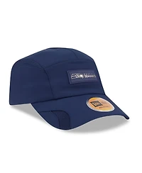 New Era Men's College Navy Seattle Seahawks 2025 Sideline Runner Adjustable Hat