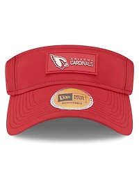 New Era Men's Cardinal Arizona Cardinals 2025 Sideline Visor Hat