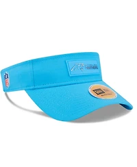 New Era Men's Blue Carolina Panthers 2025 Sideline Visor Hat