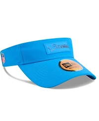 New Era Men's Blue Detroit Lions 2025 Sideline Visor Hat