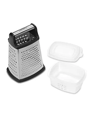 Cuisinart Stainless Steel Box Grater with Storage