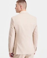 Bar Iii Men's Slim-Fit Linen-Blend Suit Separates Jacket, Macy's Exclusive