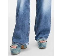 Guess Women's Low-Rise Relaxed Baggy Jeans