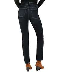 Silver Jeans Co. Women's Avery High Rise Curvy Fit Straight Leg