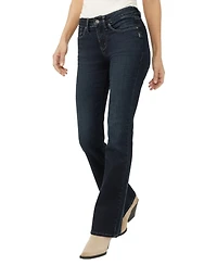 Silver Jeans Co. Women's Suki Mid Rise Curvy Fit Bootcut Jeans