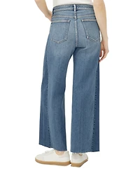 Silver Jeans Co. Women's Isbister High Rise Two-Tone Wide Leg