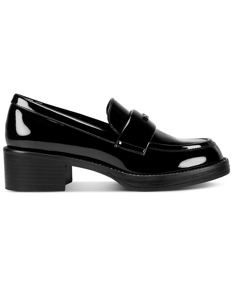 Dkny Civelli Heeled Round Toe Slip-on Loafers