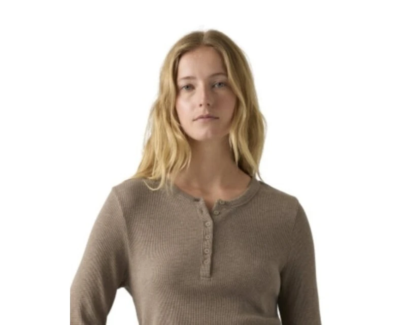 Levi's Women's Dana Henley Long Sleeve Top