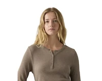 Levi's Women's Dana Henley Long Sleeve Top