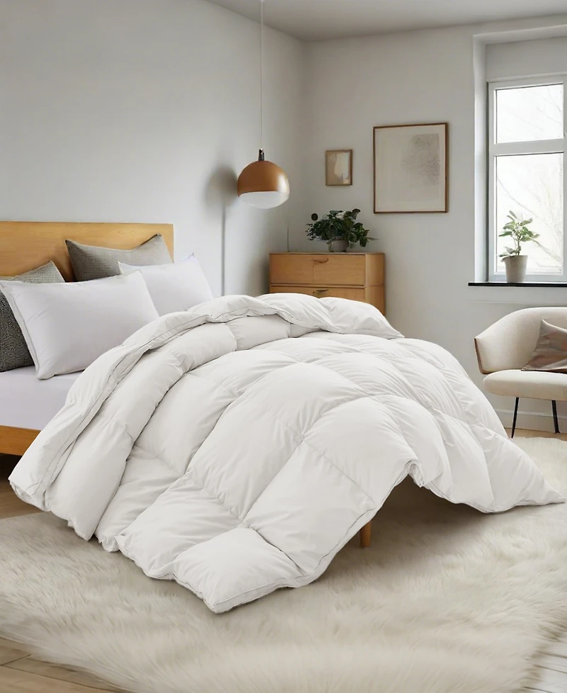 Unikome Buttery Soft Goose Down Feather Comforter, California King