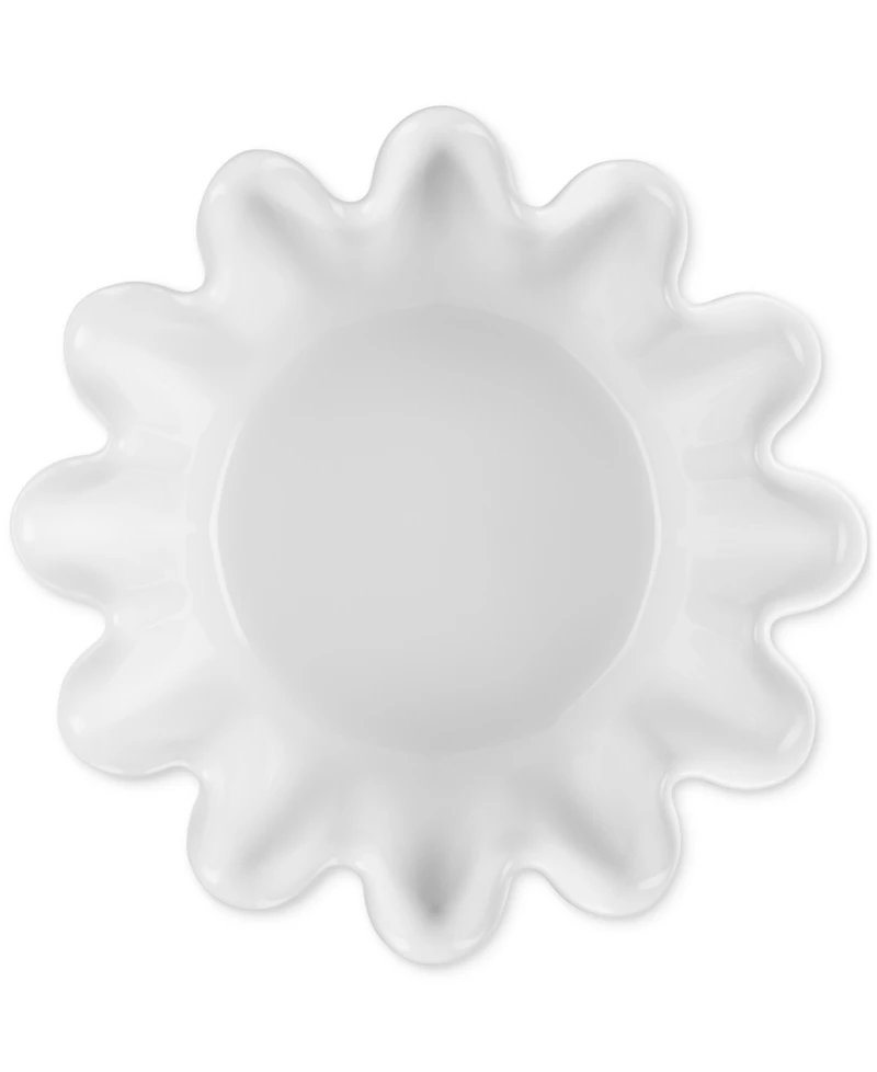 Le Creuset Stoneware Ruffle 1.4 Qt. Brioche Baker
